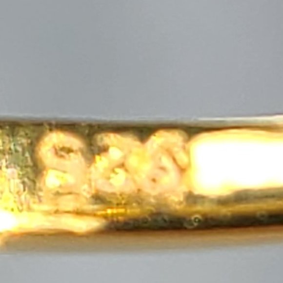 Moldavite ring size 8-Moldavite jewelry - Picture 9 of 9